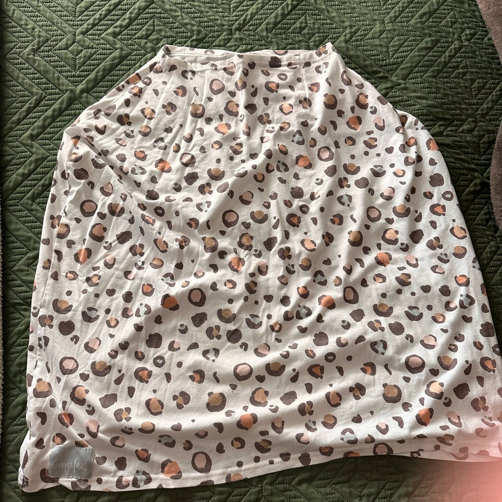 ⭐️5/$25⭐️Copper Pearl infant car seat cover/nursing cover/shopping cart cover